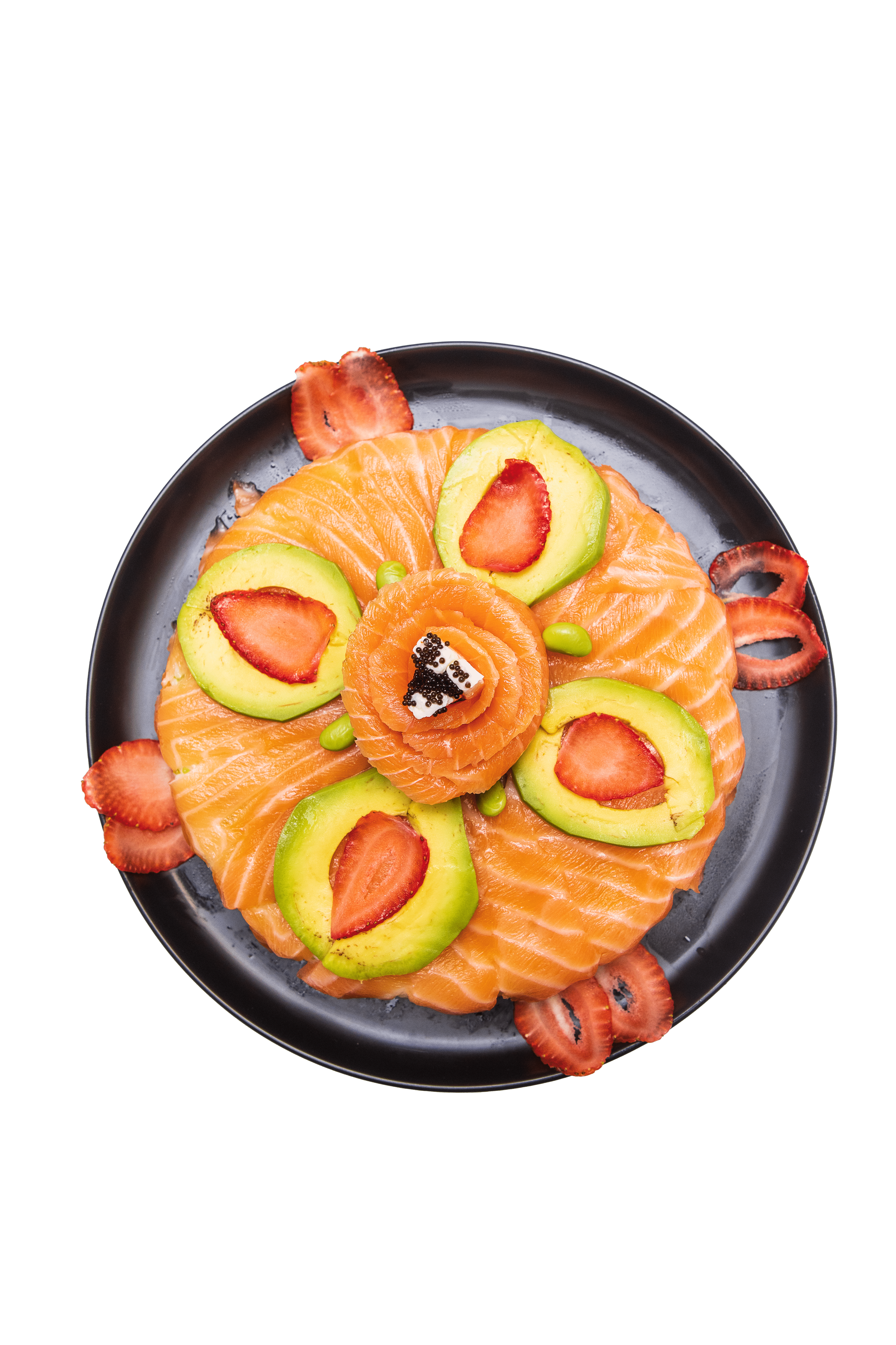 Poke salmon 